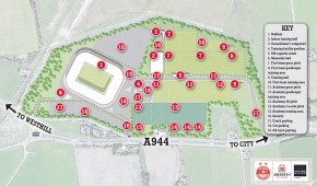 Aberdeen Stadium - Plan du projet
