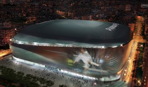 Abu Dhabi Santiago Bernabéu : Projet rénovation - vidéo en façade