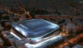 Abu Dhabi Santiago Bernabéu : Projet rénovation - vue aérienne