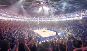 Adelaide CBD stadium - Version basketball