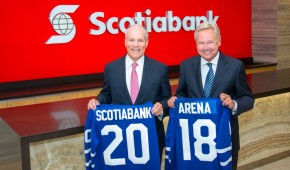 Air Canada Centre - Scotiabank s'associe avec les Maple Leafs de Toronto pour le naming de la salle - copyright Scotiabank