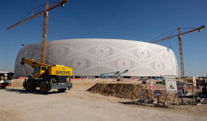 Al Thumama Stadium - Etat des travaux en janvier 2020
