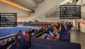 Albertsons Stadium - Rénovation 2020 - covered