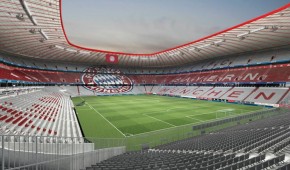 Allianz Arena - Vue intérieur des nouveaux sièges