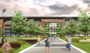 Allianz Park - Entrée du projet du West Stand