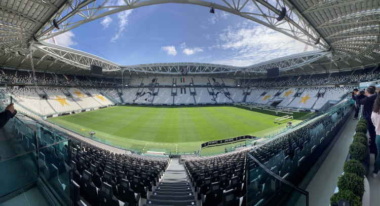 Visite de l'Allianz Stadium de la Juventus du 7 mai 2022