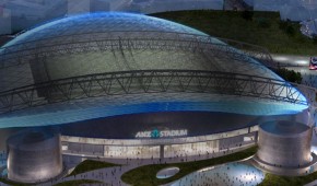 ANZ Stadium - Vue aérienne - projet 2019