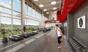 Atlanta United Training Centre - Salle de gym
