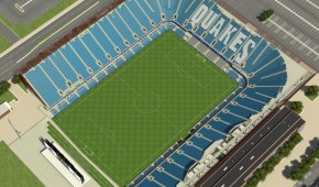 Avaya Stadium : Vue 3D aérienne