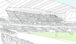 City of Manchester Stadium - Projet extension - tribunes - février 2023