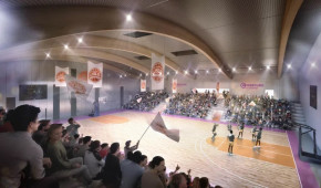 Complexe sportif de Chantereyne - Version basketball du projet de rénovation - mars 2022