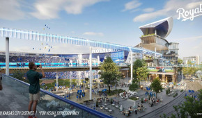Downtown Kansas City Ballpark - Extérieur 2 - aout 2023