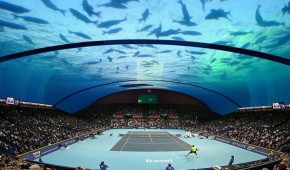 Dubai Underwater tennis court