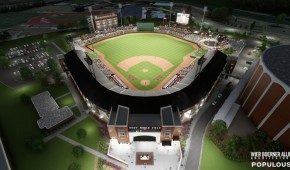 Dudy Noble Field at Polk-Dement Stadium - Projet Night Home - copyright Populous