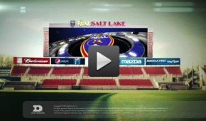 Ecran géant pour le Rio Tinto du Real Salt Lake en 2015