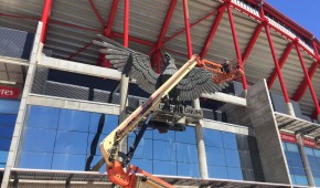 Estádio da Luz - Réparation de l'aigle