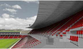 Estadio de Son Moix - Projet de rénovation - tribune - janvier 2022