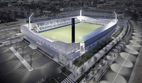 Estadio Fernando Torres - Projet rénovation - avril 2022 - copyright CF Fuenlabrada