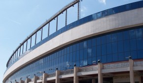 Estadio Vicente Calderón : Vue extérieure