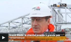 Etat des lieux du chantier du Grand Stade de Lyon