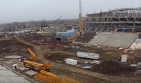 Etat des lieux du chantier du New Mosaic Stadium