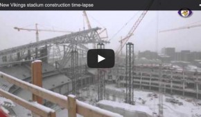Etat des lieux en vidéo du futur stade des Vikings