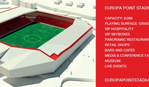 Europa Point Stadium - Plan détaillé