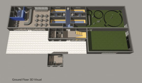Fairfax Park at Bridgwater - Projet rénovation mars 2021 - ground floor 3D