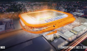 Nouvelles images du stade du FC Cincinnati