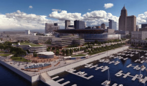 FirstEnergy Stadium - Vue du port - rénovation mai 2021