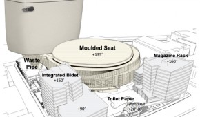 Future arena des Warriors ressemblerait à des toilettes