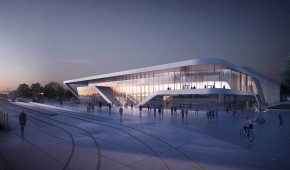 Future patinoire d'Angers - Projet choisi - copyright Chabanne Architecture
