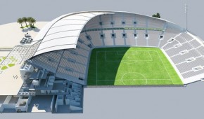 Grand Stade de Tétouan - Vue de coupe