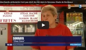 Grogne des marchants ambulants autour du Stade de Bordeaux