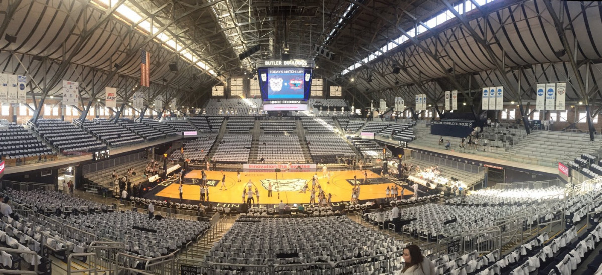 Galerie d'images de Hinkle Fieldhouse • OStadium.com