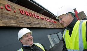 Inauguration ce soir du stade FC United of Manchester avec Wifi intégré