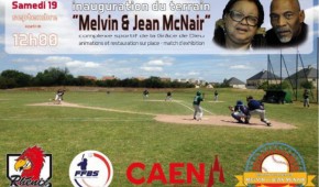 Inauguration demain du Terrain Melvin et Jean McNair à Caen