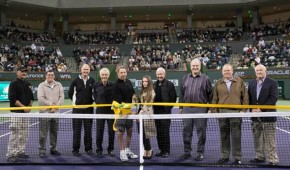 Indian Wells Tennis Garden - Mc Enroe à l'honneur au Stadium 2