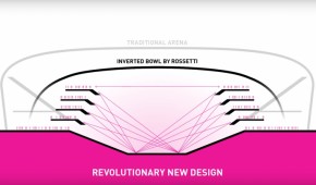 Concept de bol inversé par ROSETTI