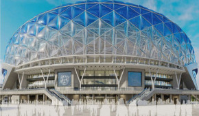 King Power Stadium - Projet rénovation - extérieur - août 2021