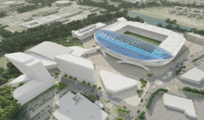 King Power Stadium - Vue aérienne du projet