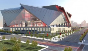 Le Nouveau Stade des Falcons d'Atlanta en vidéo