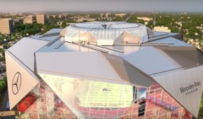 Le stade d'Atlanta se nomme Mercedes-Benz Stadium