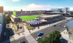 Lexington Pro Soccer Stadium - Vue aérienne