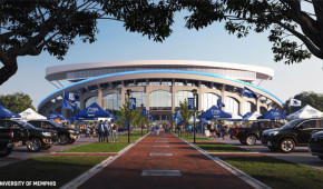 Liberty Bowl Memorial Stadium - Entrée - projet mai 2022