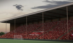 LNER Stadium - Projet de rénovation de Stacey West Stand - novembre 2021
