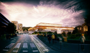 Luton Town FC Stadium - Vue de la route