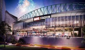 Marvel Stadium - Arrière du bâtiment projet 2021