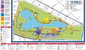 Melbourne Grand Prix Circuit : Carte du circuit