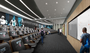 Morse Field at Harold Alfond Sports Stadium - Projet rénovation salles - février 2021